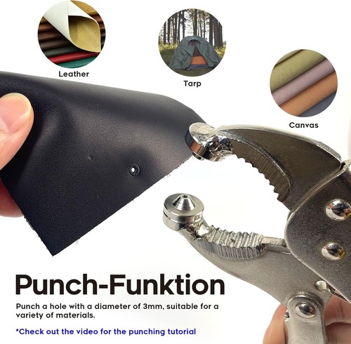 Multi-Functional Snap Installation Tool with Ergonomic Grip - 60 Snaps Included - Picture 4 of 8