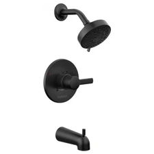 Peerless Precept Tub Shower Trim Kit Matte Black-Certified Refurbished