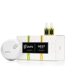 NEST New York Pura Smart Home Fragrance Diffuser Set Grapefruit And Bamboo NIB