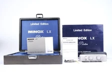 Minox LX Platinum "Limited Edition" 0560/1000 PHOTO JESCHNER Buying & Selling...