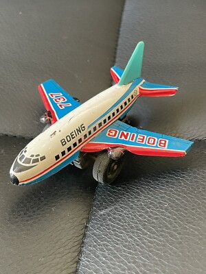 JOUET AVION SCHUCO Boeing 747 Lufthansa Made In Germany 784/4 Vintage