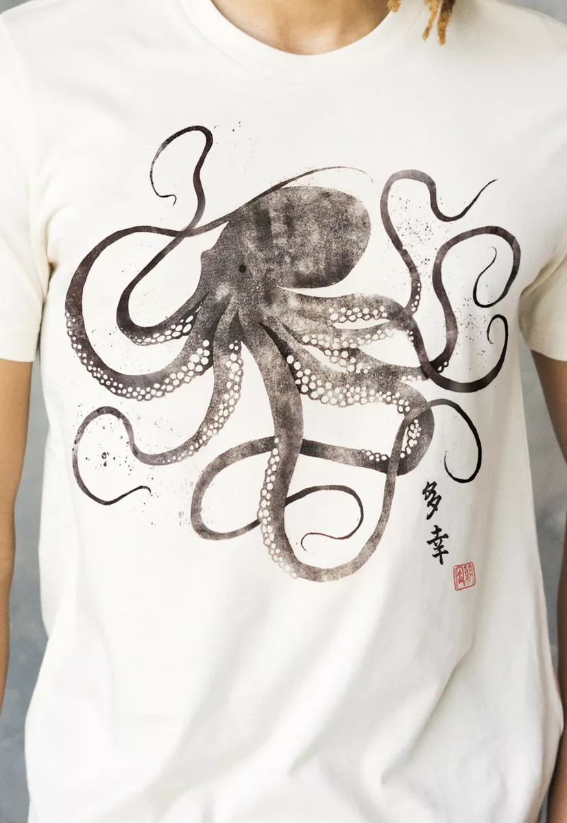 Octopus sales t shirt