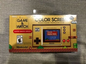 Nintendo Game and Watch Super Mario Bros Electronic Handheld IN HAND SHIPS TODAY