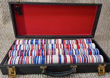 Crisloid Royal Brand Poker Chips with Case.