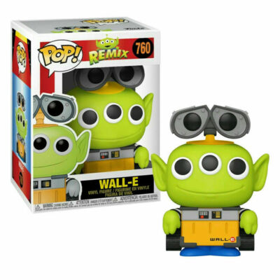 DISNEY PIXAR REMIX - WALL-E 3,75'' POP VINYL FIGUR FUNKO 760 BRANDNEU IN BOX