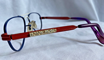 Peter Max Eyeglass Frame Red White & Blue Aviator Childs Rare 60s