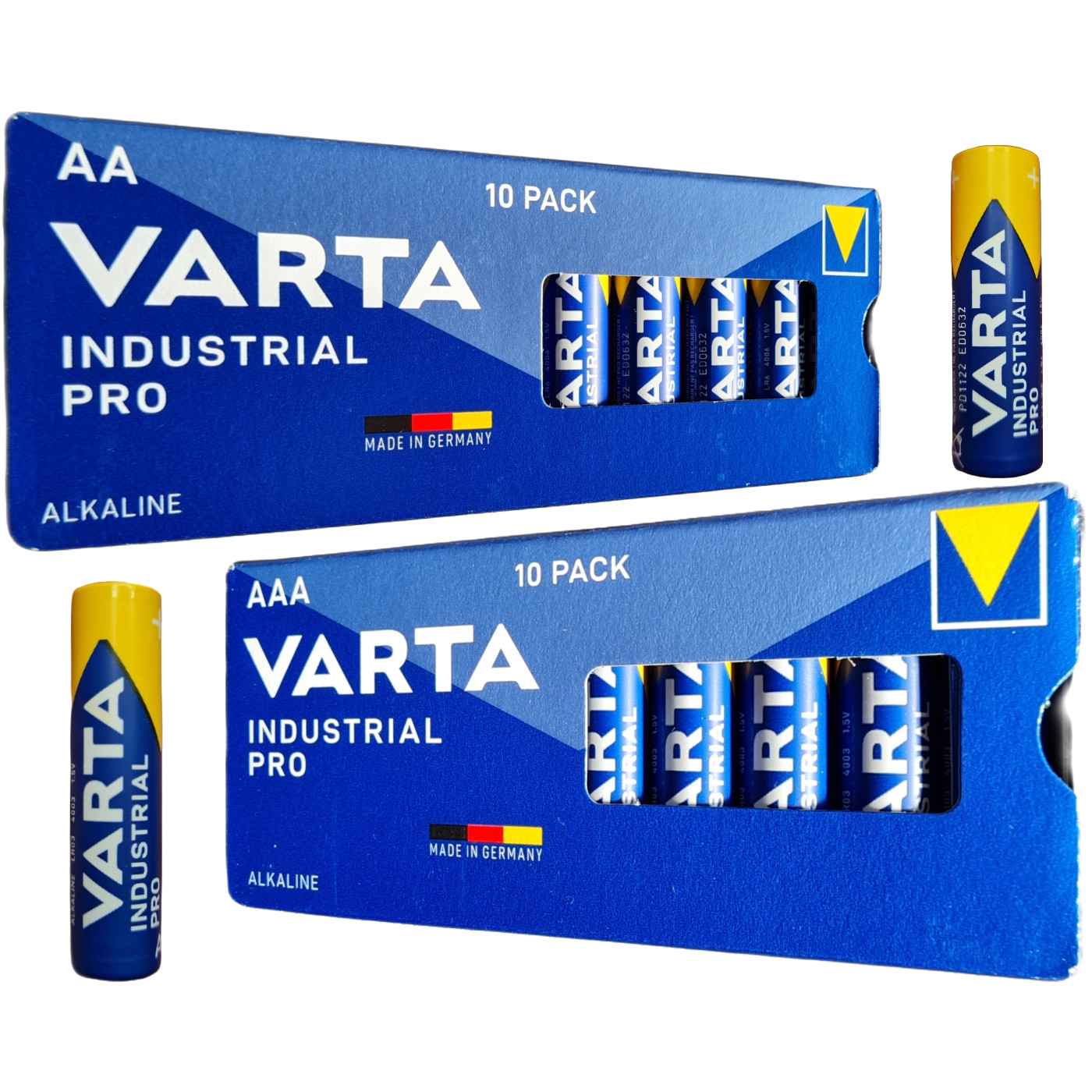 Thumbnail - Varta Industrial Pro Batterien | Aaa | Aa | Baby C | Mono D | Mhd 2033