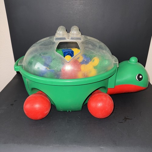 Lego Primo Baby #2107 My Turtle Wagon With 24 Pieces - Picture 5 of 15