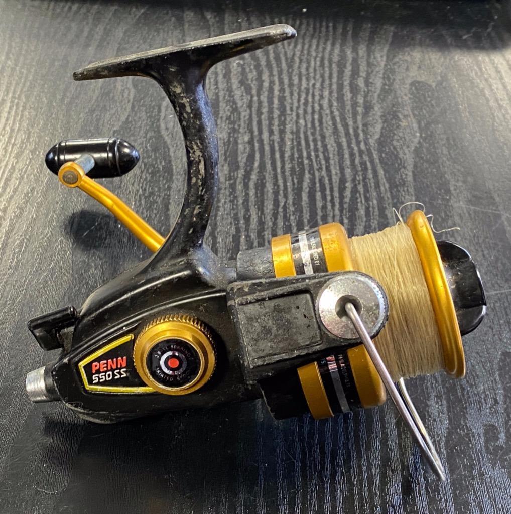 PENN 550SS HIGH SPEED 5.1:1 SPINNING REEL-USED. | eBay PENN 550SS HIGH SPEED 5.1:1 SPINNING REEL-USED. | eBay