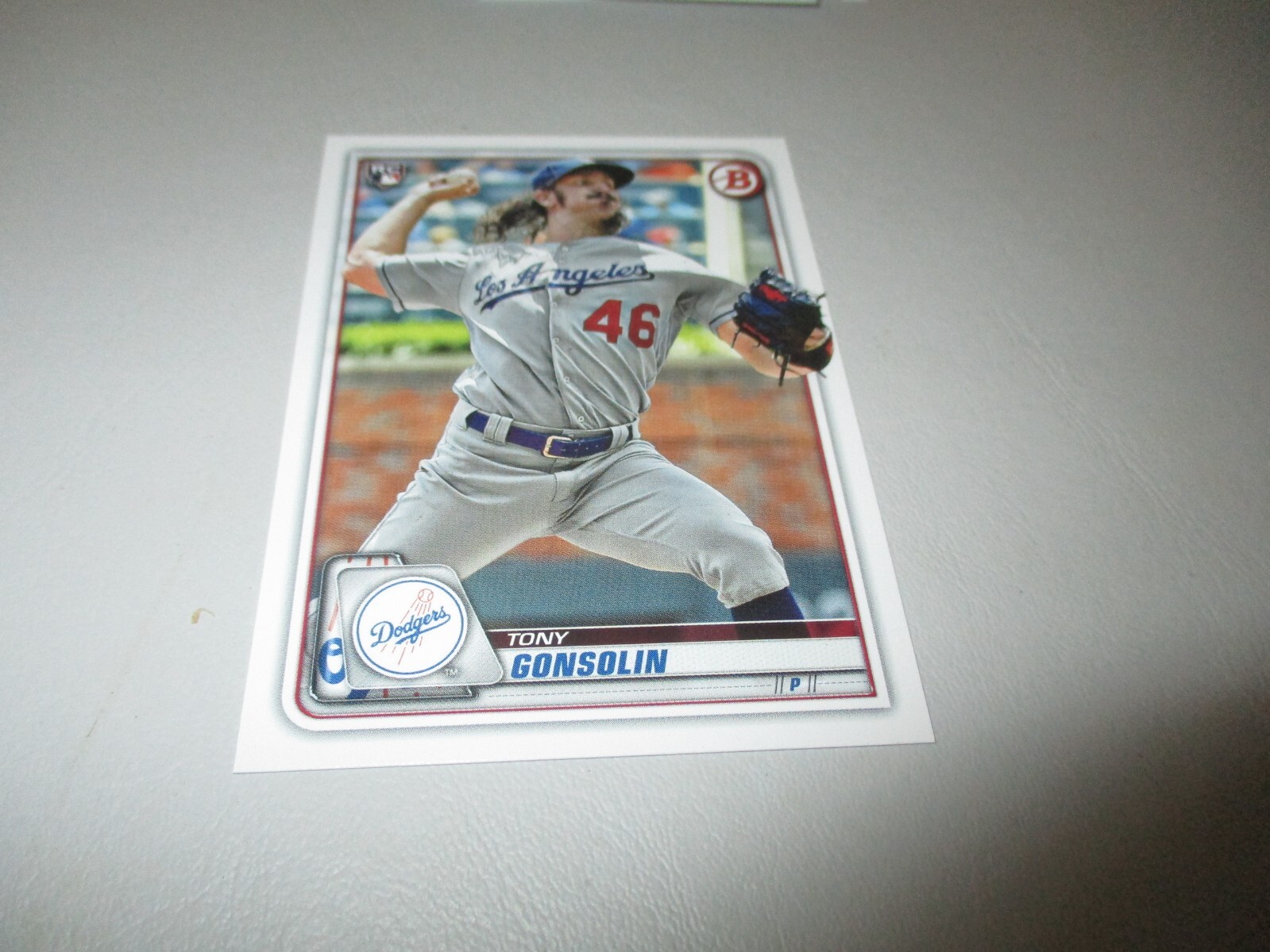 Tony Gonsolin 2020 Bowman RC #63