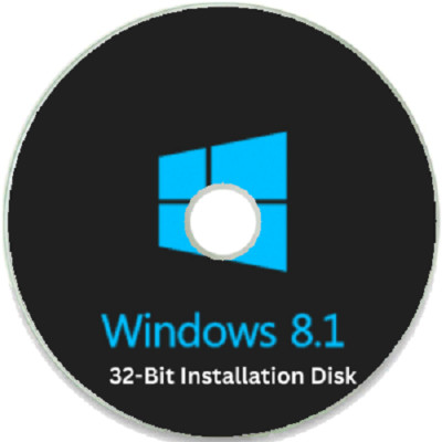Windows 8.1 32-Bit  Full Installation   DVD