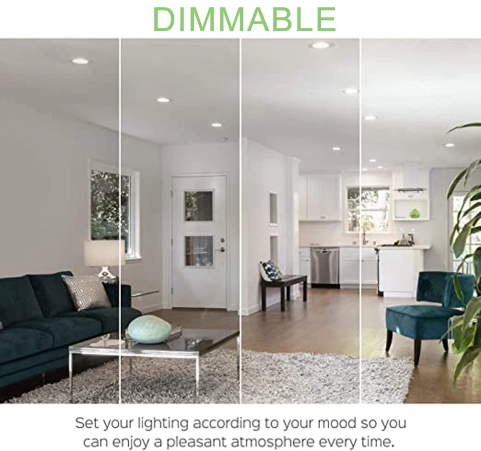 BR25/R25 Led Can Light Bulbs, 9W Dimmable Flood Lights (75W Equivalent), E26 ... - Image 3 of 4