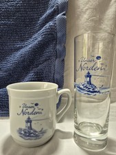 Unser Norden Kaffeebecher+Trinkglas