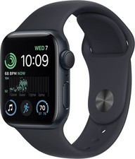 Apple Watch Series SE 2nd Gen GPS LTE 40mm Midnight Aluminum Case  Sport Band