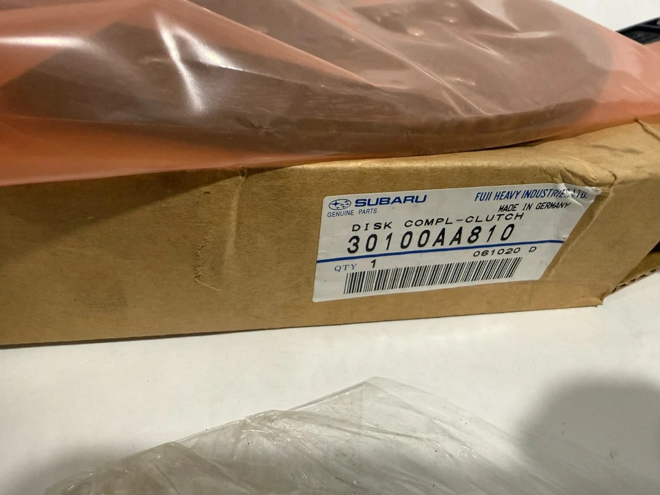 Kit de embrague Subaru Legacy Outback 2005-2006 AWD 2,5 L H4 (juego de 3) OEM Foto 4 de 4