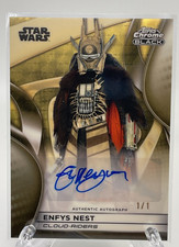 Marketplace image: 2025 Topps Smugglers Outpost - Erin Kellyman as Enfys Nest /1 Superfractor Auto