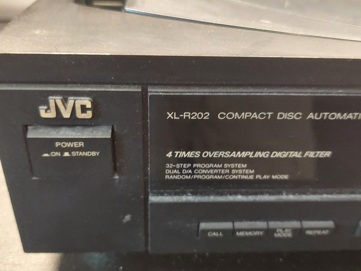 Vintage 1990 JVC XL-R202 Compact Disc 5 CD Automatic Changer For