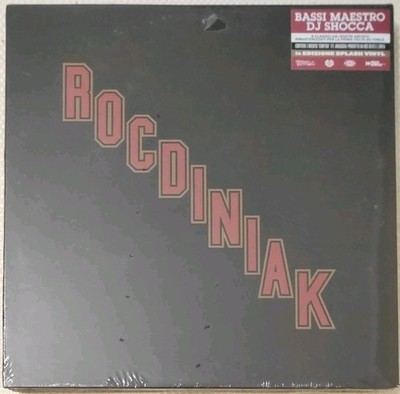 Bass Maestro Dj Shocca - Rocdiniak Lp SPLATTER BLACK WHITE Vinyl Rap Ita M