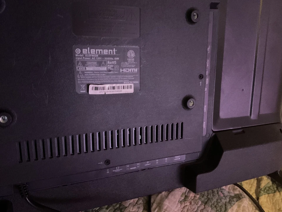 element 32" led tv / monitor elefw328 with remote good picture - Image 4 of 4