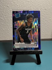 2020-21 Panini Optic - Rated Rookie Jaden McDaniels #178 Purple Shock Prizm (RC)