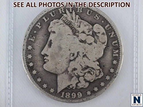 NobleSpirit 1899 O Morgan SILVER Dollar Fine