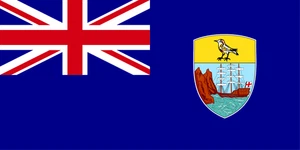 Saint Helena Flag Self Adhesive Sticker