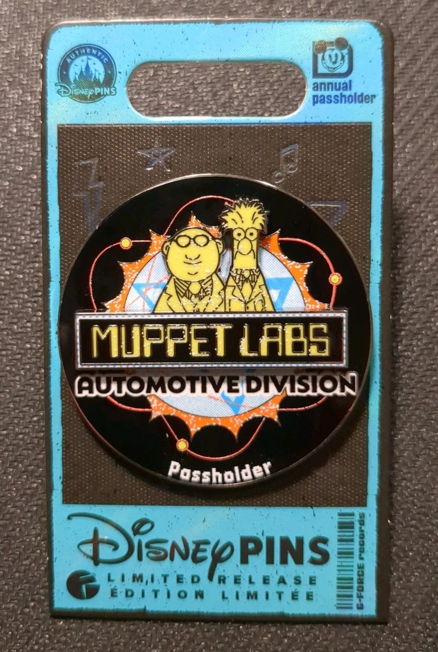 Disney Muppet Labs Automotive Division Limited Release Annual Passholder Pin