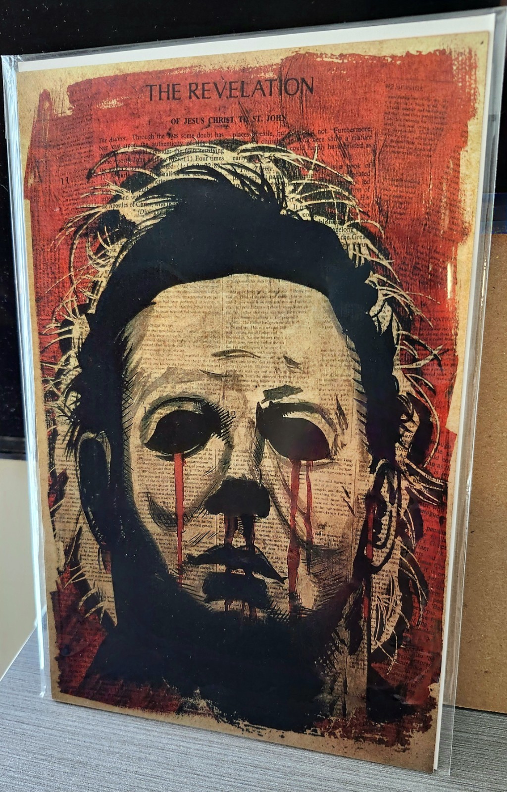 Journey Into Fear #1 RARE METAL COVER Kyle Willis Michael Myers Virgin LTD 5 NM+