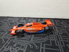 Hot Wheels Indy 500' Oval HW Race Team ORANGE FJW09 1:64 DIECAST Toy Race Car