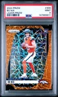 PSA 9 2024 Panini Prizm - Rookies Bo Nix #309 Lazer Prizm (RC) SP Broncos