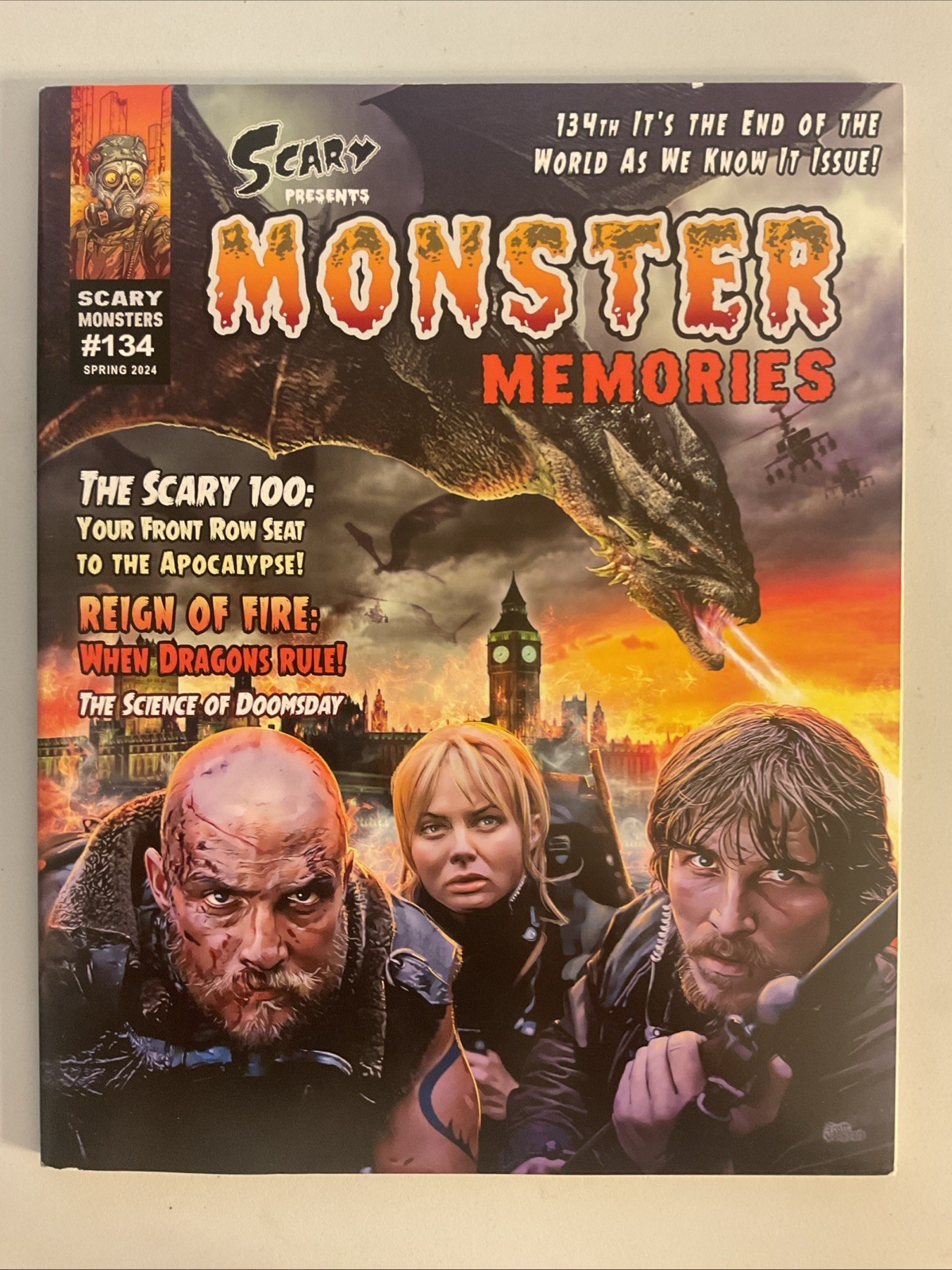 Scary Monsters Magazine #134 Spring 2024 Monster Memories The Scary 100