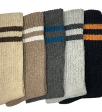 5 Pairs Wool Socks for men Winter Warm Socks Casual Thermal Socks Thick Daily
