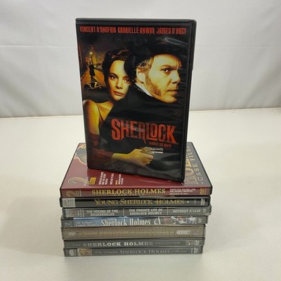 8 Various Sherlock Holmes Sealed & VGC DVDs Case Files Collections Features Lot