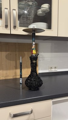 Union Hookah Sleek V2 + Cäsar Crystal Drop Bowl / + OVP