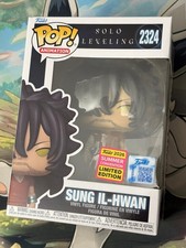 Funko Pop! Solo Leveling Sung Il-Hwan 2324 &ndash; SDCC 2026 Shared Sticker & SOLD OUT