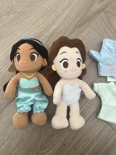 Disney Jasmine NuiMOs Belle Jersey London Anna Elsa clothe bundle Poseable