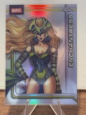 2026 Topps Chrome Marvel Comics #35 Enchantress Refractor