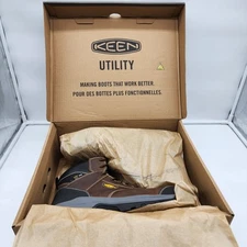 KEEN Men's 13 Wide Evanston 6" ESD Composite Toe Waterproof Insulated Work Boots