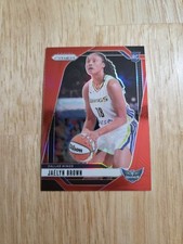 2024 Prizm WNBA JAELYN BROWN Red Prizm /299 #31 Rookie Dallas Wings SP