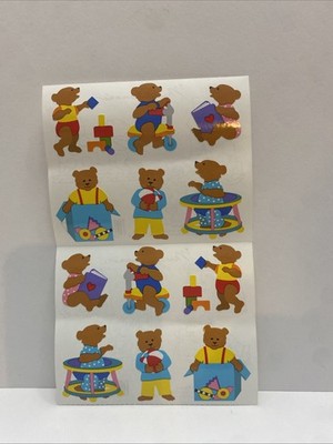 Vintage Mrs. Grossman s Stickers - 2000 Baby Bears - 2 Mods