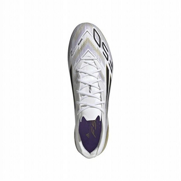 Adidas Soccer Cleats F50 Elite FG White Gold JH7617 Men's US6H-11