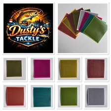 Peacock Quills Stripped Sheet  Nymph Buzzer Synthetic Fly Tying BUY 4 GET 1 FREE