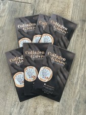 6 Packages of VOESH Collagen Gloves Aloe Vera Fingertip Removable Argon Oil