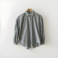 RAILS XS Blue Green White Striped Jansen Shirt BNWT Long Sleeve Button Down
