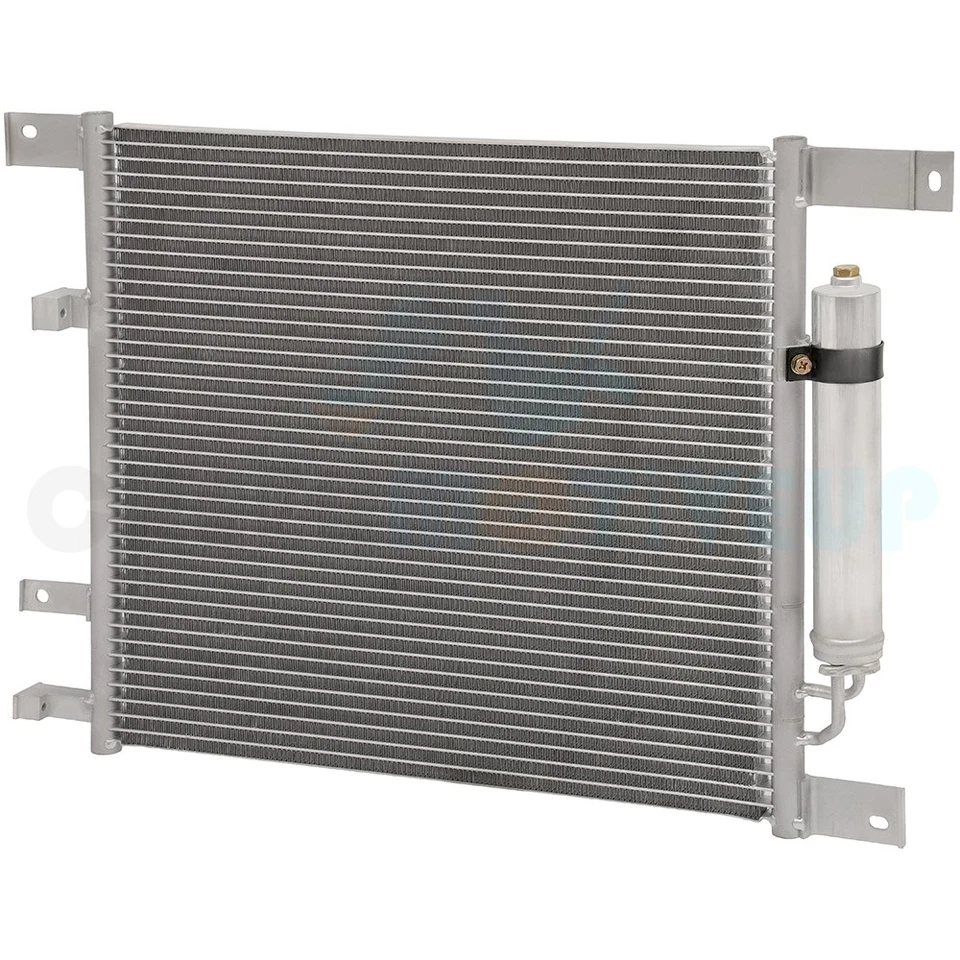 A/C Air Conditioning Condenser with Receiver Drier for 12-19 Nissan Versa 1.6L - Image 3 of 4