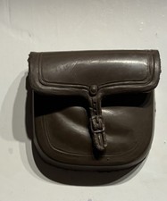 VINTAGE MARX JOHNNY WEST, SINGLE BROWN SADDLE BAG, ORIGINAL, GREAT CONDITION 