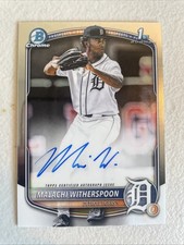2025 Bowman Draft - Chrome Prospect Autographs Malachi Witherspoon #CPA-MW