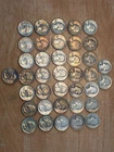 $12.25 FV Face Value 90% Silver Washington Quarters Lot – 48 Coin Lot 8.5 oz