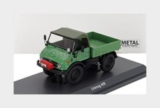 SCHUCO 450731400 Mercedes Benz Unimog U406 Truck 1966 - Green - 1/43