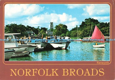 D264913 Norfolk Broads Ranworth Don Supplies John Hinde Ltd